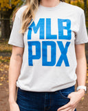 MLB PDX Light Grey Tee